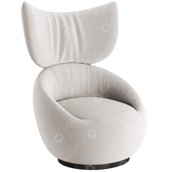 Sessel Moooi Hana 3D-Modell