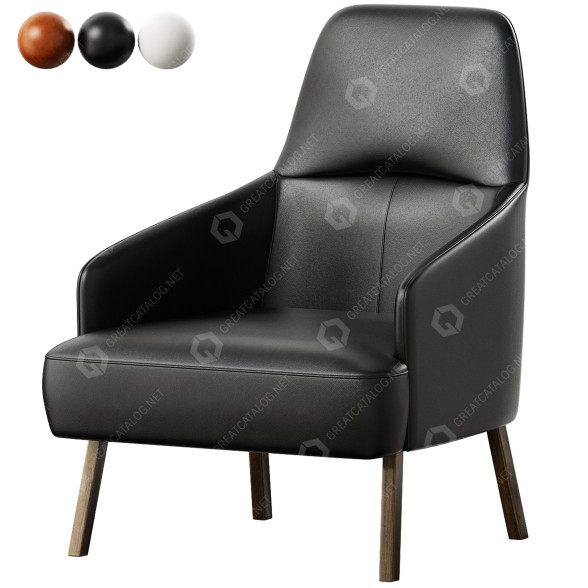 Sillón Wittmann Mono Modelo 3D