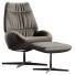Крісло та пуф Inhouse Draaifauteuil Leanti - Isomiddinvfx1995