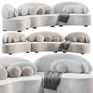 Homary Modern 7-Seat