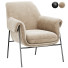 Крісло Contemporary Leather Metal Frame Club by Hamilton Home - Isomiddinvfx1995