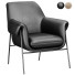 Крісло Contemporary Leather Metal Frame Club by Hamilton Home - Isomiddinvfx1995