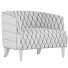 Sessel ‎Moe's Home Collection Magdelan Tufted Leather - Isomiddinvfx1995