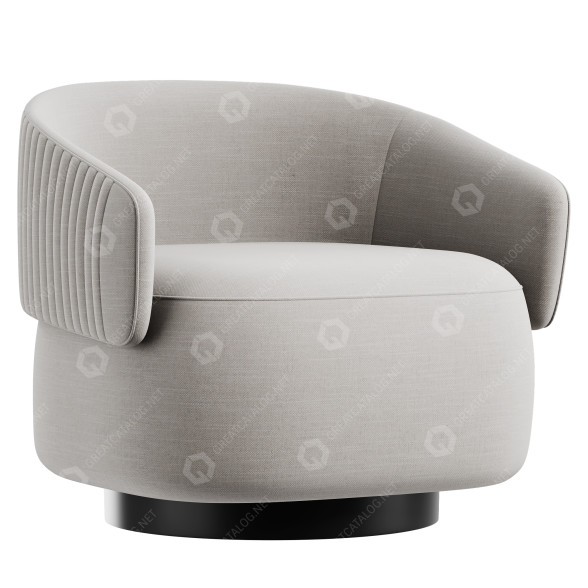 Крісло 4Mariani Twibe Swivel 3D модель