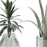 Blumensträuße Pflanzen in Vasen set 5 - srhtyucel