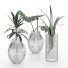 Blumensträuße Pflanzen in Vasen set 5 - srhtyucel