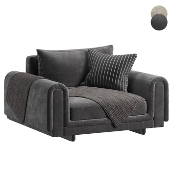 Крісло Roche Bobois Underline Loveseat 3D модель