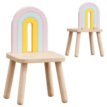 Kids Chair  Mini Rainbow by Sklum 3D model