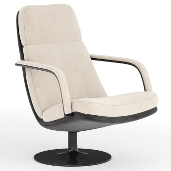 Fauteuil  F141 F142 Modèle 3D