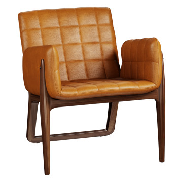 Fauteuil  Mandarine Modèle 3D