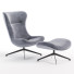 Armchair and Ottoman Ligne Roset Amy - Isomiddinvfx1995