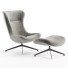 Armchair and Ottoman Ligne Roset Amy - Isomiddinvfx1995