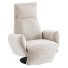 Fauteuil Poltrona Frau Colored Leather Swivel Manual Recliner - Isomiddinvfx1995