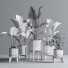 Blumentöpfe Indoor Set Plant 09 - nasrinrad