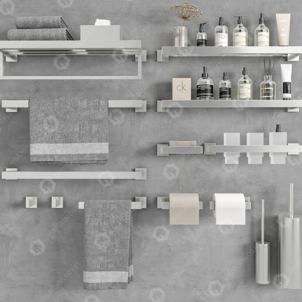 Accesorios y Decoración Bathroom Set 13 Modelo 3D