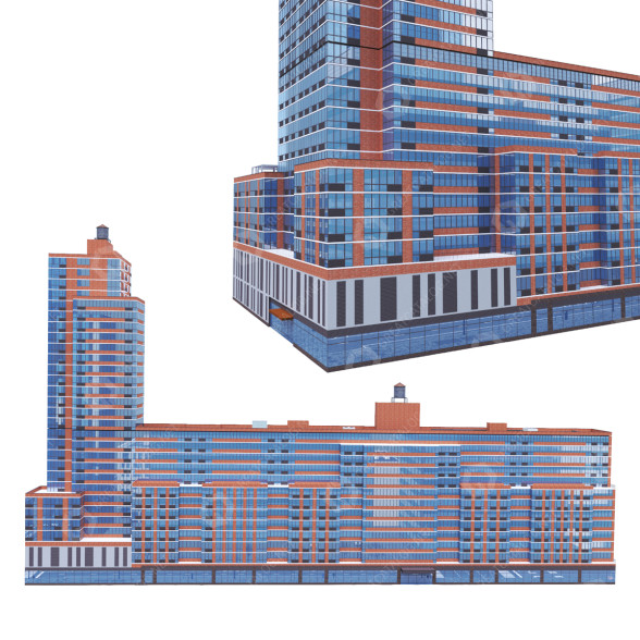 Будинок Ava High Line 3D модель