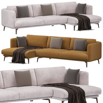 Sofa  Sits Moa 3D-Modell