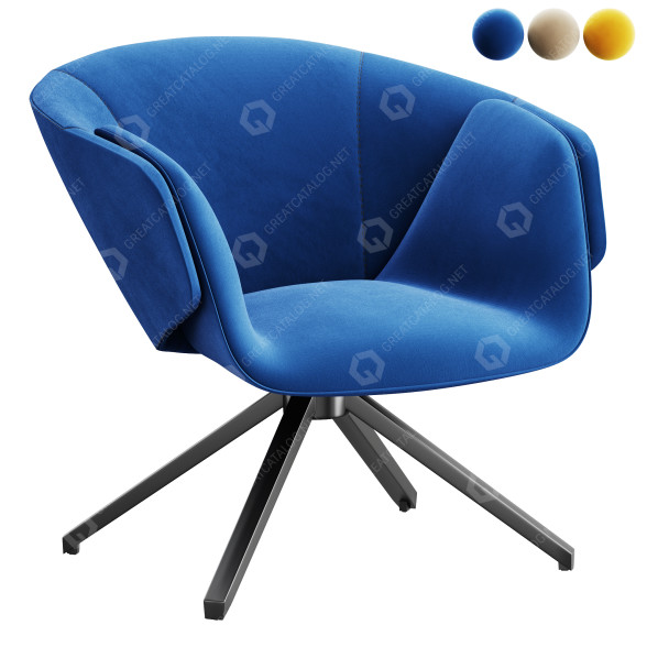 Sessel SP01 ANITA 3D-Modell