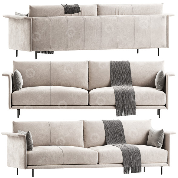 Диван Montis Otis Leather 3D модель
