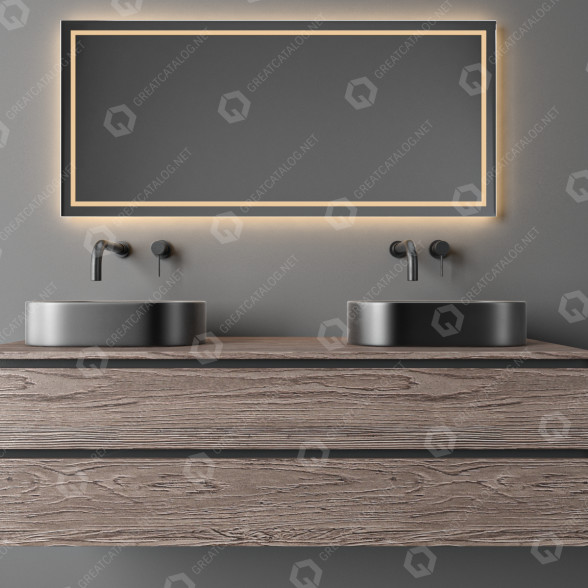 Bathroom Furniture Set 39 3D model