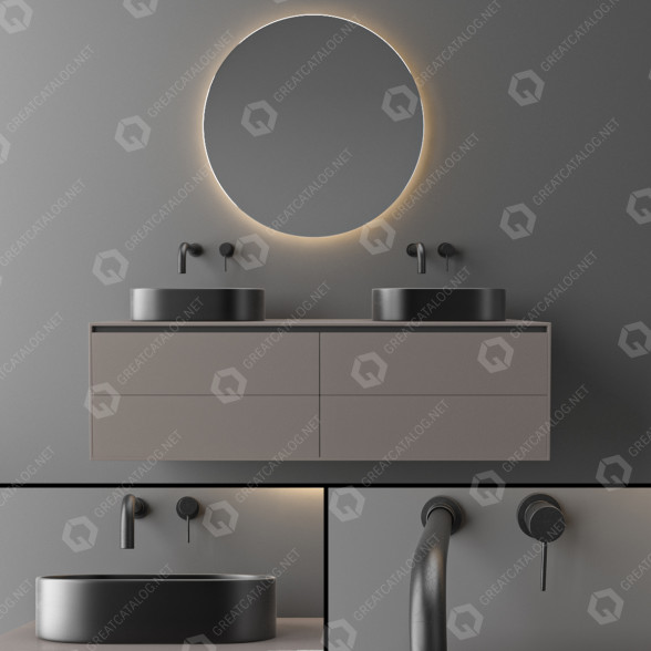 Bathroom Furniture 16 3D model