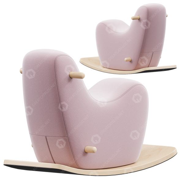 Juguete ooh noo Toddler Rocking Horse Modelo 3D