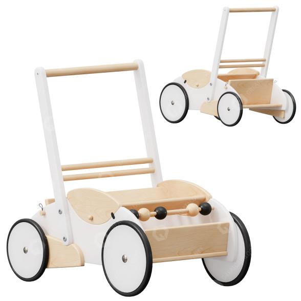 Іграшка The White Company Wooden Baby Toy Walker 3D модель