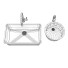 Sinks Blanco Precis Single Bowl and Rondo - Kudim