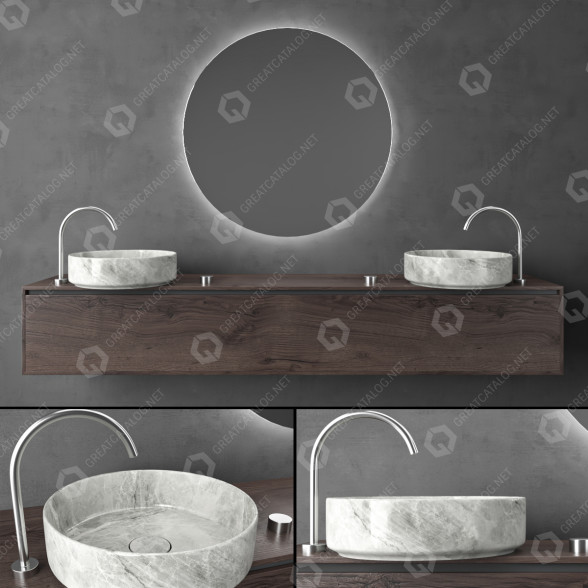 Bathroom Furniture 22 3D model