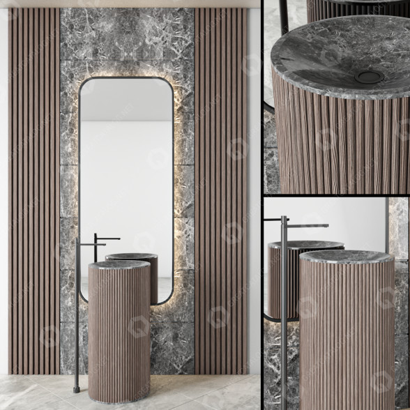 Ванна кімната Furniture 35 3D модель