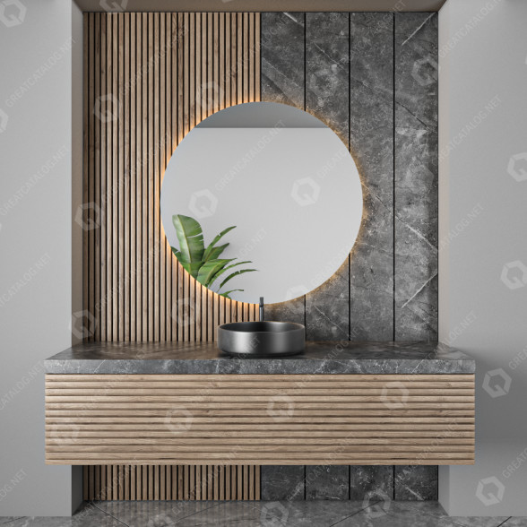 Ванна кімната Furniture 36 3D модель