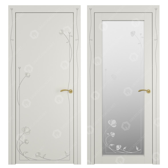 Portes Dorian Deco 2 modèle 3D