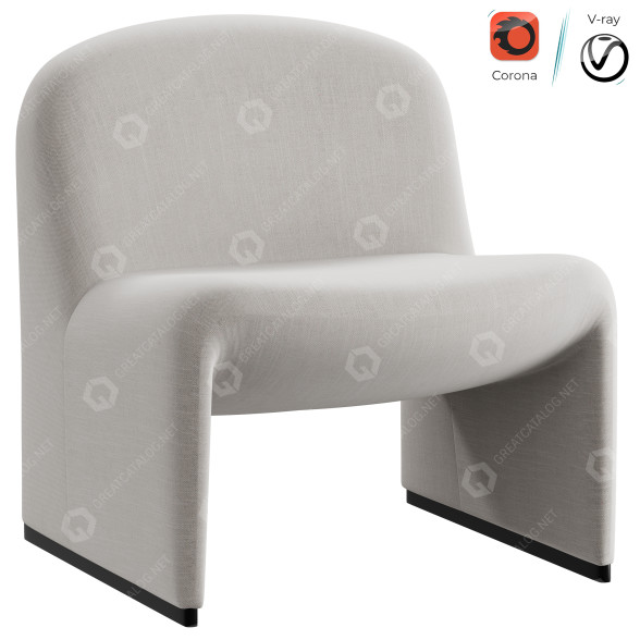 Sillón 1stDibs Castelli Alky by Giancarlo Piretti Modelo 3D