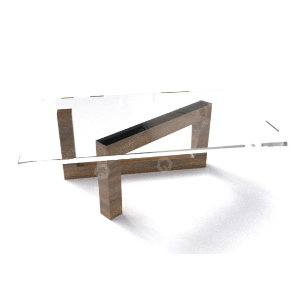 Table basse Momento by Amitrani modèle 3D