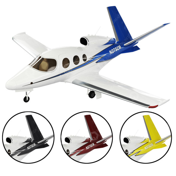 Avion Cirrus Aircraft Vision Jet SF50 modèle 3D