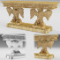 Konsolentisch Gilded Federal Eagle - Kudim