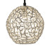 Lampe suspendue Currey and Company Cozumel Nickel - Kudim