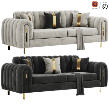 Диван FH 3002 Brass Line Set by FurnitureHub