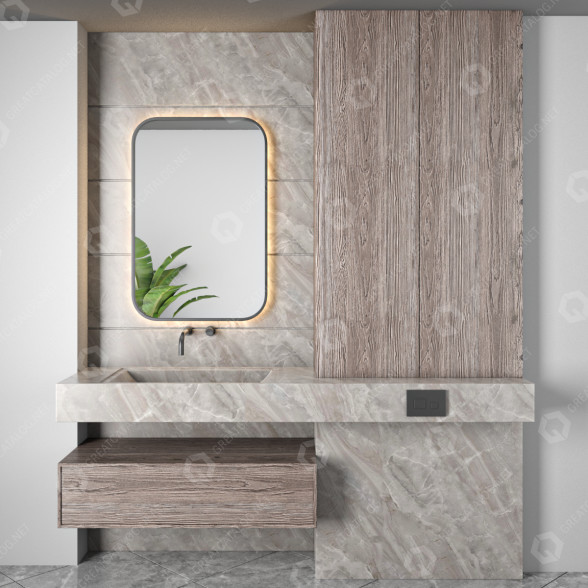 Ванна кімната Furniture 53 3D модель