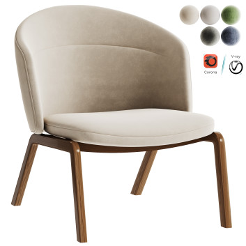 Крісло  HC28 Cosmo Heron Easy 3D модель
