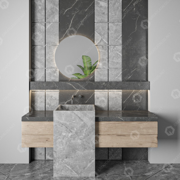 Ванна кімната Furniture 55 3D модель
