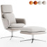 Sillón y otomana Vitra Grand Relax - Isomiddinvfx1995