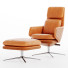 Sillón y otomana Vitra Grand Relax - Isomiddinvfx1995