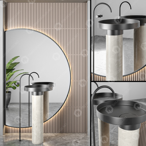 Ванна кімната Furniture 58 3D модель