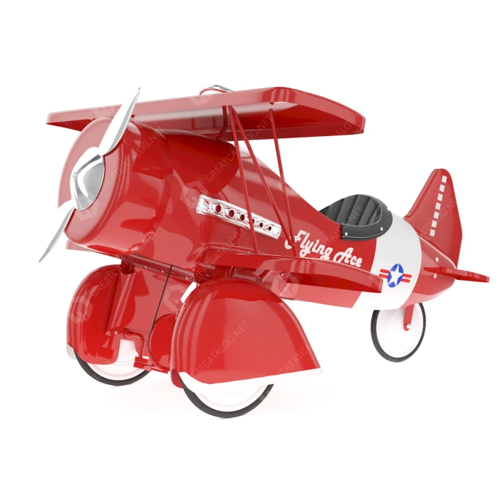 3D model Toy Children's Pedal Plane Dexton
