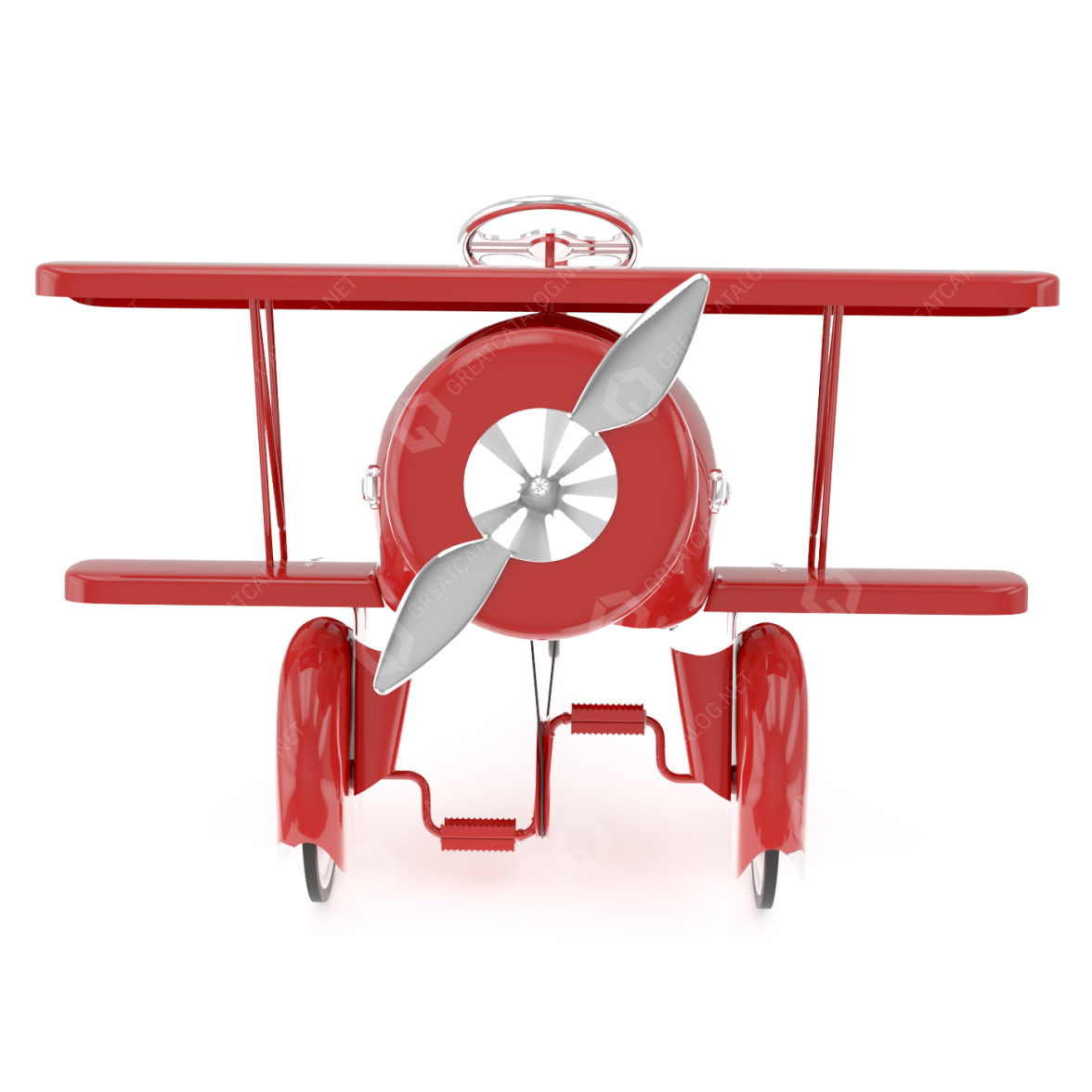 Toy Children's Pedal Plane Dexton 3D model GreatCatalog 22903