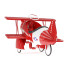 Spielzeug Children's Pedal Plane Dexton - Kudim