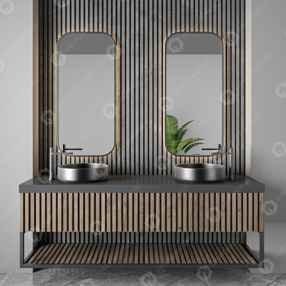 Bathroom Furniture 62 3D model