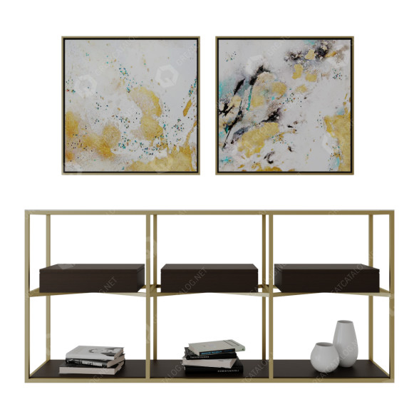 Konsolentisch Hooker Furniture Curata 3D-Modell