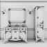 Baño Fenice Italia Set Alice Laccato Nero Oro - dizviz3d_Iryna